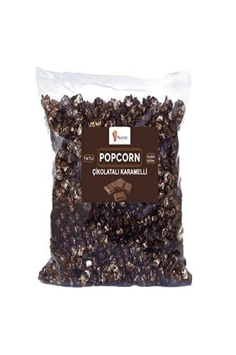 Çikolatalı Karamelli Patlamış Mısır / Popcorn 130Gr.