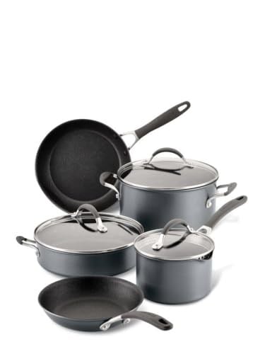 Circulon 8 Parça Tencere & Tava Seti - Seçenekler: 8'li set, 2 Quart Tencere (Süzme Kapağı), 34 CM, Tencere...