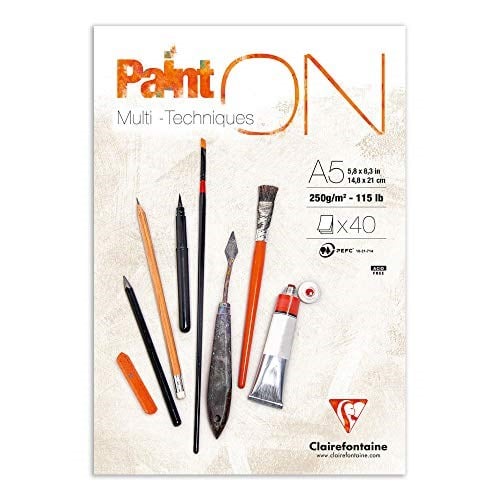 Clairefontaine PO96538 SANATSAL DEFTER - Seçenekler: sortiert, A3 (29,7x42 cm), 29,7 x 42 cm - Blok, 14...