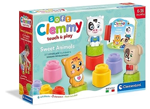 Clementoni Soft Clemmy Yumuşak Blok Sevimli Hayvanlar