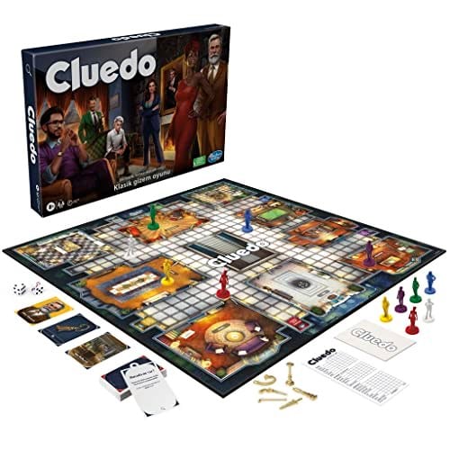 CLUE Cluedo 6 Kişilik Tahta Oyunu