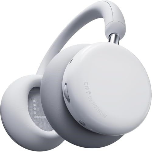 CMF by Nothing Kulaklık Pro Aktif Gürültü Önleyici Kablosuz Kulaklıklar Bluetooth 5.4 Kulak Üstü Kulaklık, 50H ANC Çalma Süresi, Bas ve Tiz Kaydırıcı, Özel EQ ve Mekansal Ses, Yüksek Çözünürlüklü LDAC