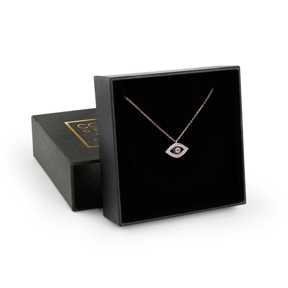 Coho Objet Coho Silver Elysian Eye El Yapımı Gümüş Nazar Kolye