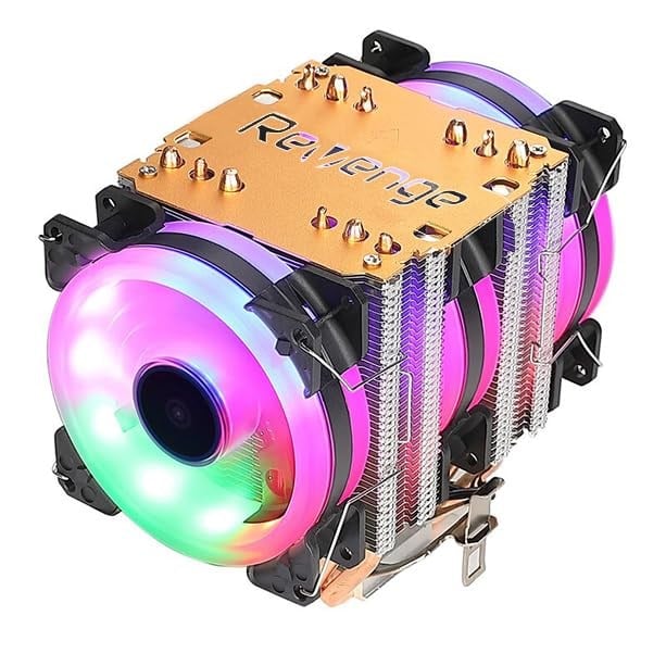 Cold Frost RGB Fanlı Intel AMD Uyumlu Bakır Borulu CPU Soğutucu İşlemci Fanı (Cold Frost 603) - Seçenekler: Cold Frost 603, Cold Frost 601, Cold Frost 602
