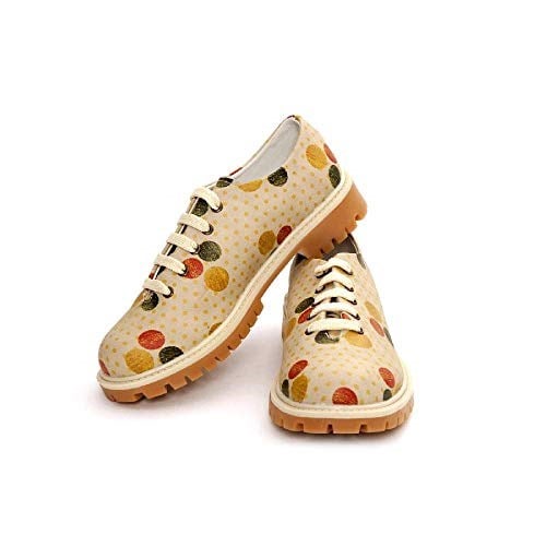 Colored Dots Oxford Ayakkabı TMK6503