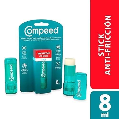 Compeed Sürtünme ve Kabarcık Oluşumuna Karşı Ayak ve Vücut İçin Sürtünme ve Kabarcık Önleyici Stick - 8 ml - Seçenekler: 0.27 Fl Oz (Pack of 1), 0.27 Fl Oz (Pack of 1) (2 paketi)