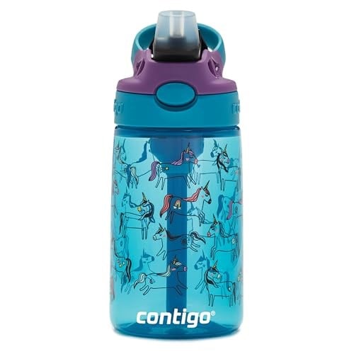Contigo Gizmo Flip Pro Unicorn Tritan Çocuk Suluğu 420 Mavi