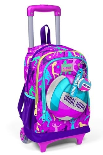 Coral High Çekçek Sırt Çanta (Işıklı Tekerlek)