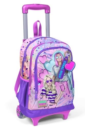 Coral High Çekçek Sırt Çanta (Işıklı Tekerlek)