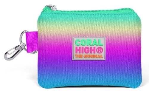 Coral High Kids Karışık Renkli Desenli Bozuk Para Çantası 21810
