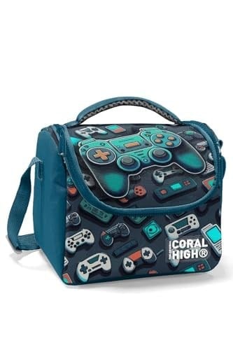 Coral High Kids Nefti Gamer Desenli Thermo Beslenme Çantası 12784