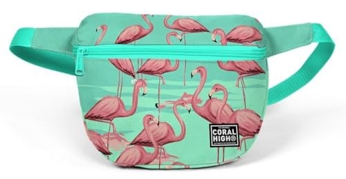 Coral High Su Yeşili Flamingolu Bel Çantası22600