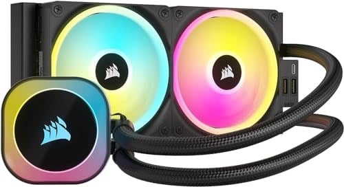 CORSAIR iCUE LINK H100i RGB AIO Sıvı İşlemci Soğutucusu (CW-9061001-WW) - Seçenekler: 240mm AIO, 280mm AIO, 420mm AIO