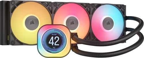 CORSAIR iCUE LINK TITAN 360 RX LCD AIO, 360mm, İşlemci Soğutucusu (CW-9061023-WW) - Seçenekler: 240mm AIO, 360mm AIO