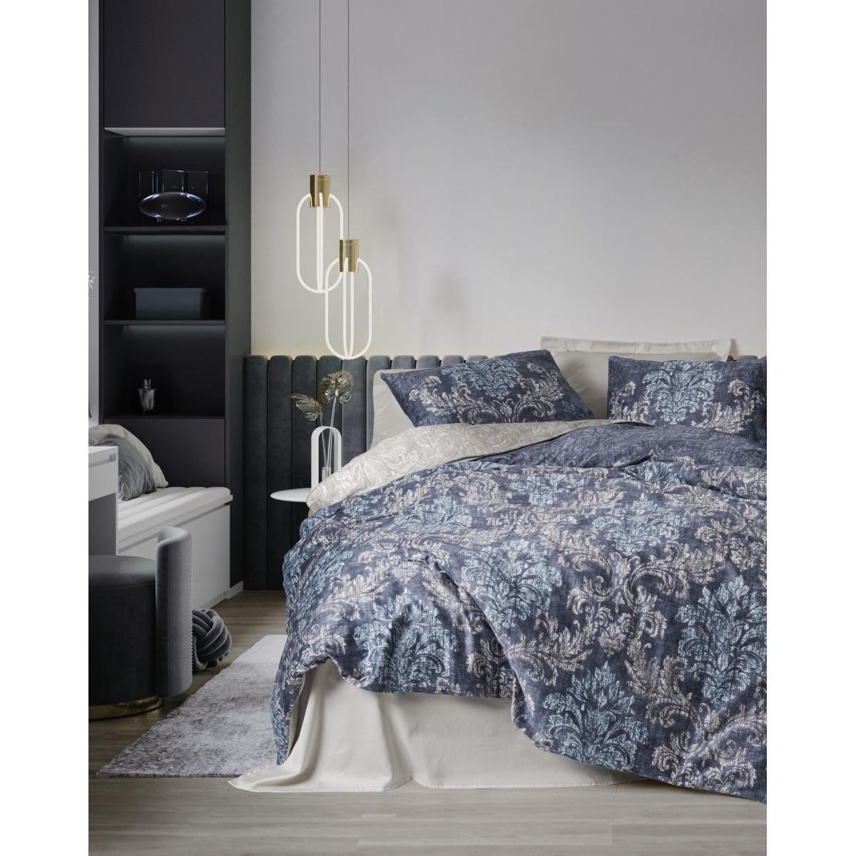 Cotton Box Saten Çift Kişilik Nevresim Takımı Owen Bej