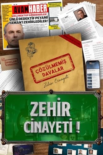 Çözülmemiş Davalar Dedektiflik Suç Çözümleme Oyunu Peyami Yaman Dosyası - Gizem Bulmaca Cinayet Çözme Kutu Oyunları - Katil Bulma Dedektif Oyunu - Suçlu Kim, Cinayeti Çözebilir Misin? (Dava-3)