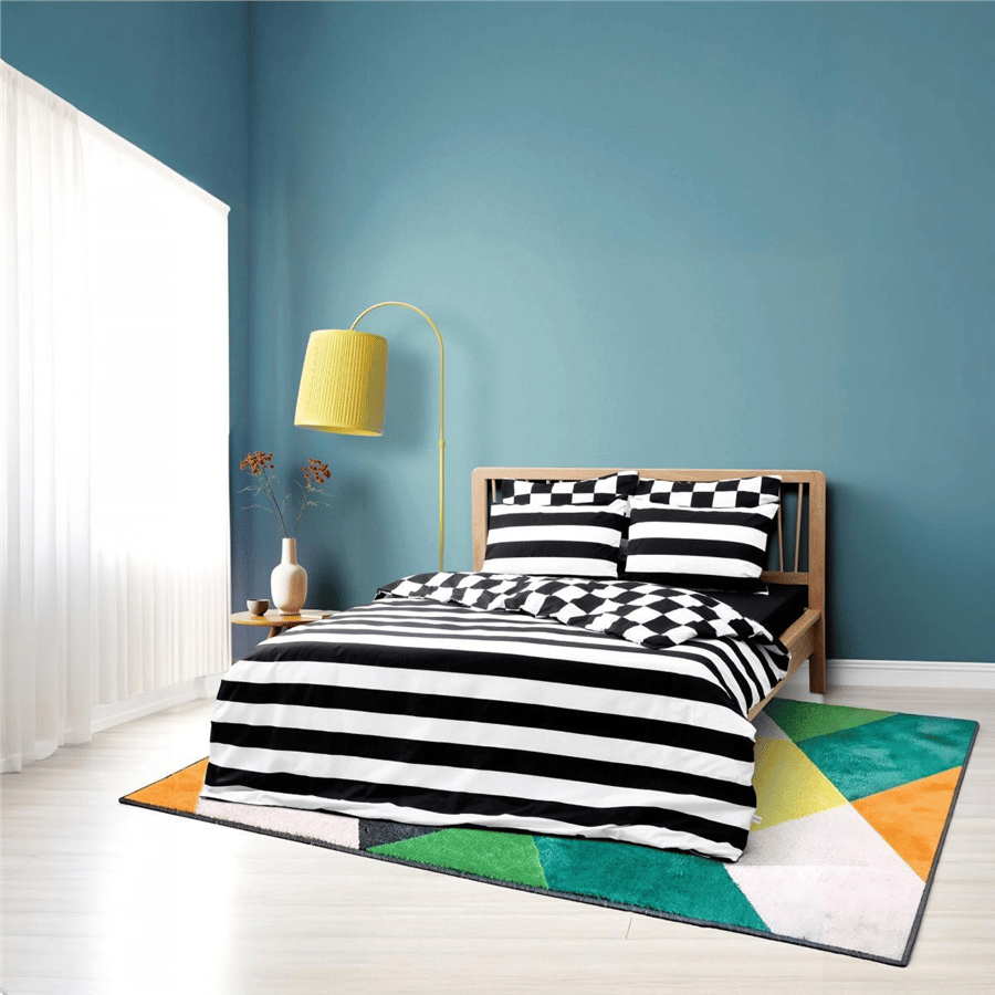 Cozy Home mono Tek Kişilik Lastikli Çarşaflı Nevresim Takımı Code