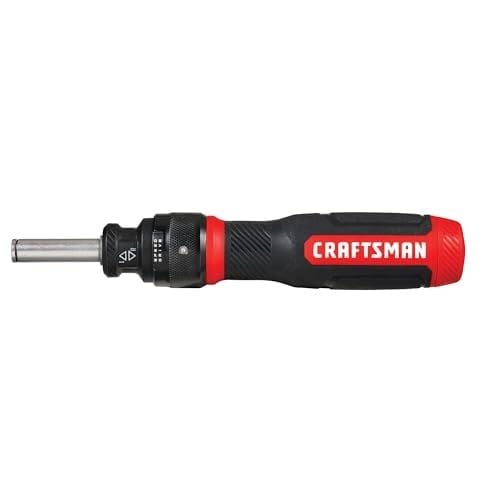CRAFTSMAN CMHT68129 15 PC SpeedDrive Mandallı Tornavida, Kırmızı, Siyah, Gümüş