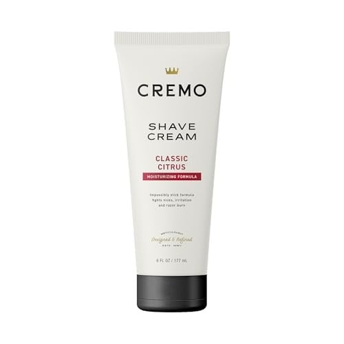Cremo Orijinal Tıraş Kremi, Erkekler için Şaşırtıcı derecede Üstün Ultra Kaygan Tıraş Kremi, Nicks, Kesikler ve Jilet Yanık Savaşır, 6 Fl Oz
