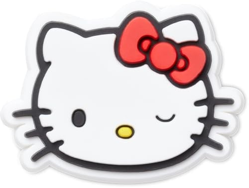 Crocs 10012838-1 Hello Kitty Waving Jibbits Crocs Süs Toka