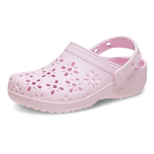 Crocs Classic Floral Cut Out Clog K Ev TerliğiUnisex Çocuk
