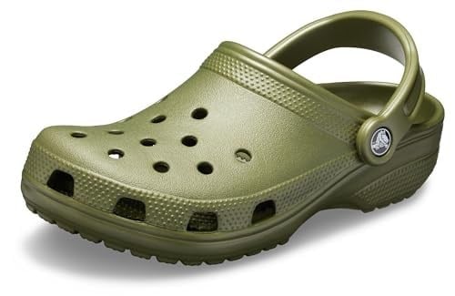 Crocs Unisex Yetişkin Classic Terlik Army Green 37-38 EU