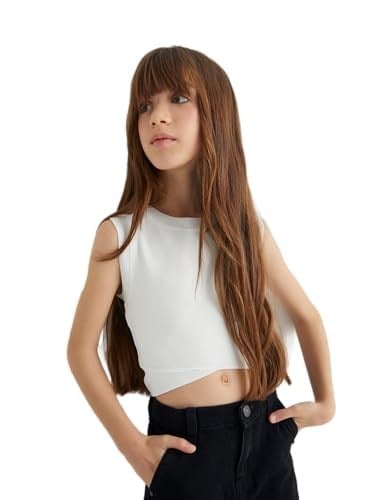 Crop Triko Atlet Halter Yaka Dar Kalıp Asimetrik Kesim
