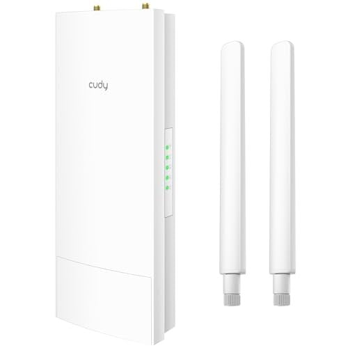 Cudy Dış Mekan Wi-Fi 5 AC1200 Dual Band Tekrarlayıcı, Erişim Noktası, Menzil Genişletici, 24V Pasif PoE, Yıldırımdan Korunma, -40 ila 60 °C Çalışma sıcaklığı, RE1200 Dış Mekan
