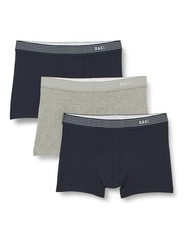 Dagi D5210 Compact Düz Boxer 3'lü, Pamuk