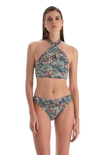 Dagi Kadın Halter Yaka Bikini Üst, Örme