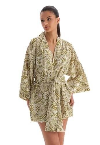 Dagi Kadın Pamuklu Kimono, Örme
