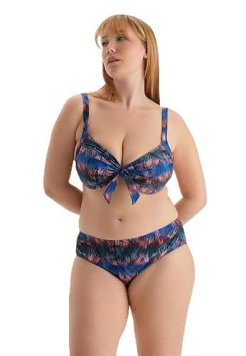 Dagi Kadın Yüksek Bel Bikini Alt, Örme