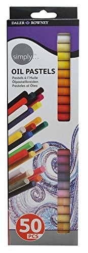 Daler Rowney Simply Yağlı Pastel 50 Renk