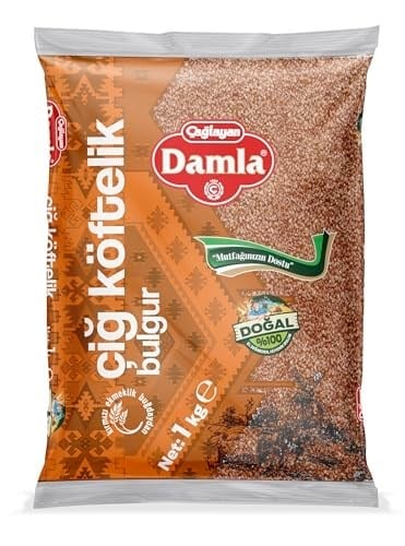 Damla Çiğ Köftelik Bulgur 1 kg