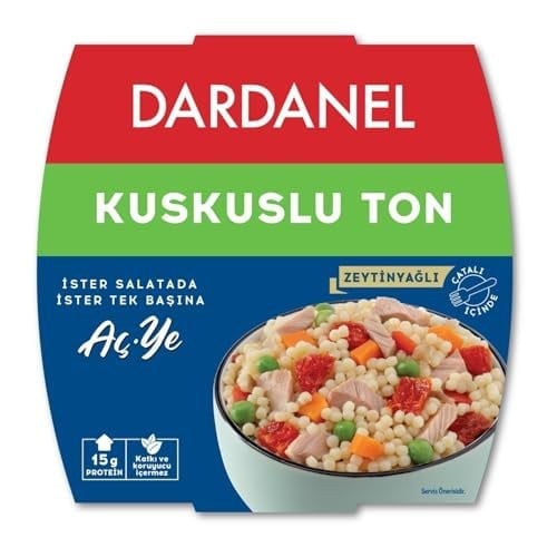 DARDANEL Aç Ye Kuskuslu Ton Balığı 160 gr
