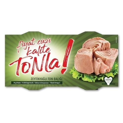 DARDANEL Kalite Tonla Zeytin Yağlı Ton Balığı 2x150 gr