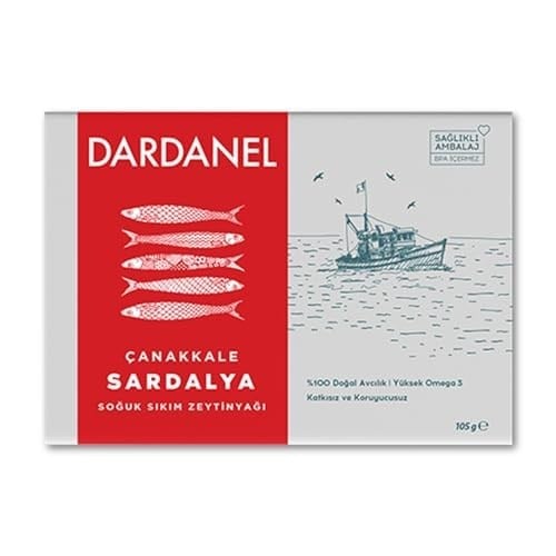 Dardanel Zeytinyağlı Çanakkale Sardalya 105 gr