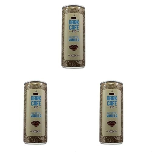 Dark Cafe Soğuk Kahve Vanilya 250 ml 3lü paket