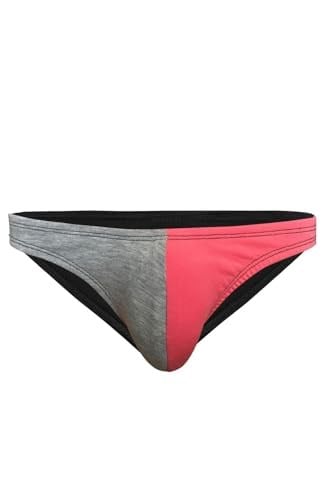 Darkzone Erkek Gri Pembe Klasik Pamuklu Slip-1