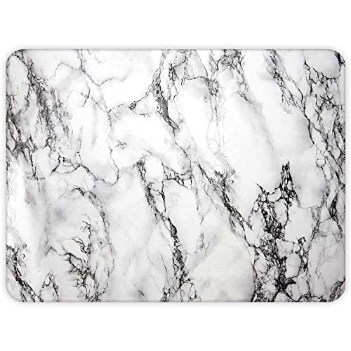 Decorita 10001503001 Beyaz Mermer Görünümlü Cam Kesme Tahtası, 30cm x 40cm - Seçenekler: 30U x 20G cm, 40U x 30G cm