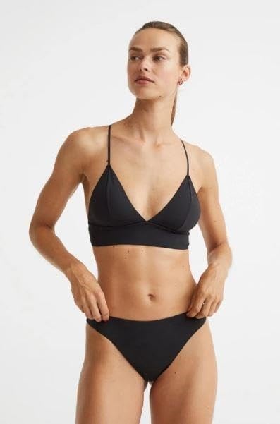 DEEP BEACH SİYAH KAPLI BİKİNİ TAKIM DB200051BT SİYAH 38