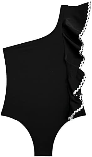 DEEP BEACH Sutaşı detaylı kız çocuk mayo DB200740CM SİYAH 9-10 Yaş