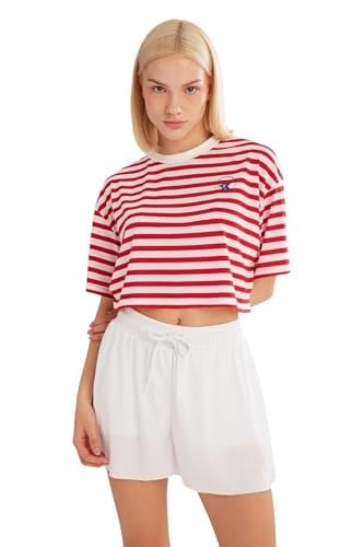 DeFacto C5823AX Kısa Kollu T-Shirt Kadın