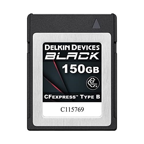 Delkin Devices 150GB SİYAH CFexpress Tip B Hafıza Kartı