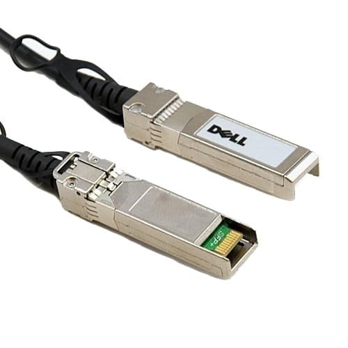 Dell Networking, Cable, SFP28 to SFP28, 25GbE, Passive Copper Twinax Direct Attach Cable, 3 Meter