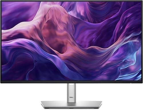 Dell P2425H 24 inç Full HD (1920 x 1080) monitör, 100 Hz, IPS, 5 ms,%99 sRGB, USB-C, DisplayPort, HDMI, VGA, 4X USB, 3 yıl garanti, siyah - Seçenekler: P2425H, P2725H, P2425, P3424WE