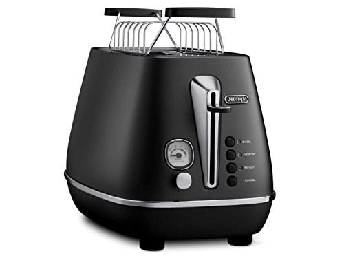 De'Longhi 2-düz-ekmek kızartma makinesi Siyah CTI 2103.BK