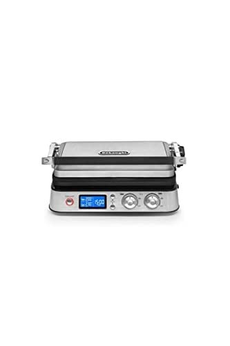 De'Longhi CGH1020D Tost Makinesi, Multigrill Izgara Özellikli, 2000W, ‎45.8 x 34.3 x 18.5 cm, Paslanmaz Çelik