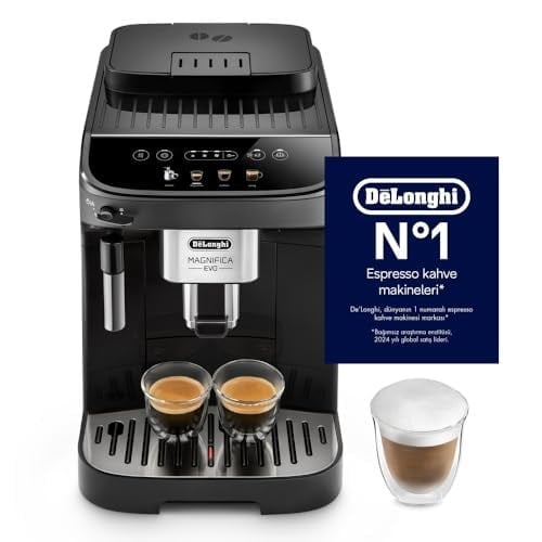 De'Longhi ECAM 290 21 B 21 Magnifica Evo Kahve Makinesi, Siyah