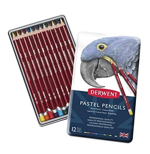 Derwent pastel renkli metal kutuda 12 Stück - Seçenekler: 12 Stück, 36 Stifte, STD, Standart